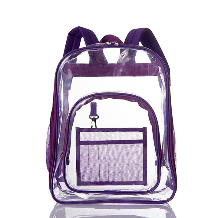 Transparenter PVC-Rucksack, wasserdicht, 20–35 L