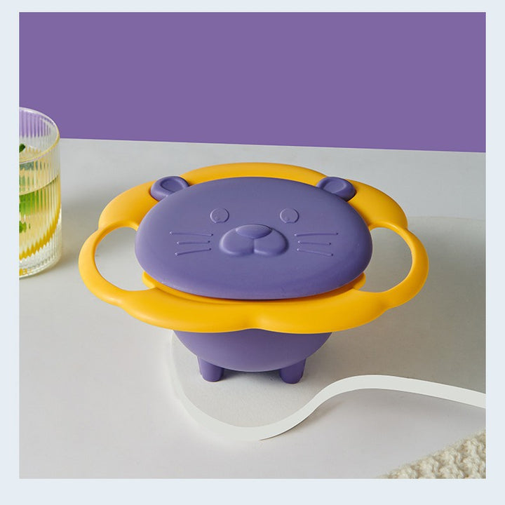Drehbare Kinderschüssel, 19 cm, PP, rutschsicher