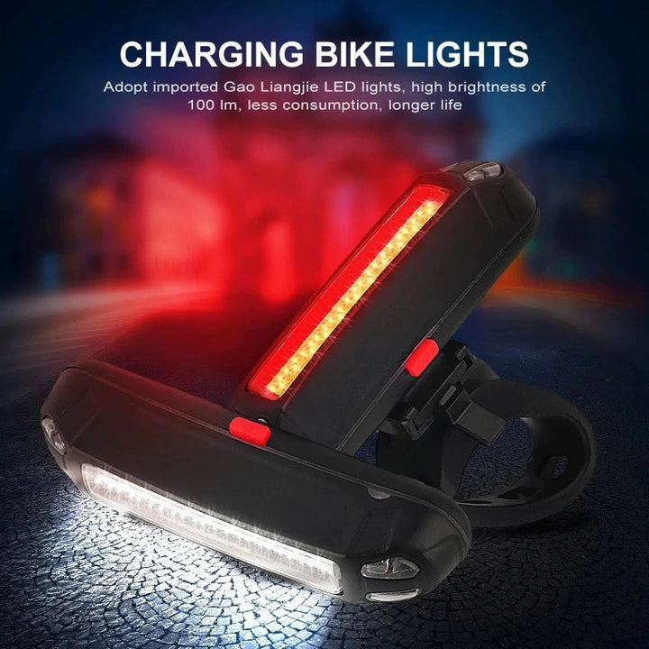 USB-Fahrrad-Rücklicht mit LED