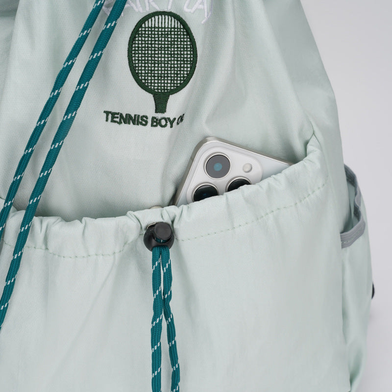 Rucksack aus Nylon, ultraleicht, Kordelzug