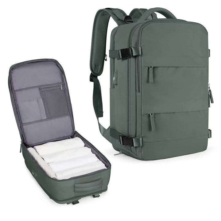 Rucksack Damen, 36–55 L, Nylon, wasserabweisend