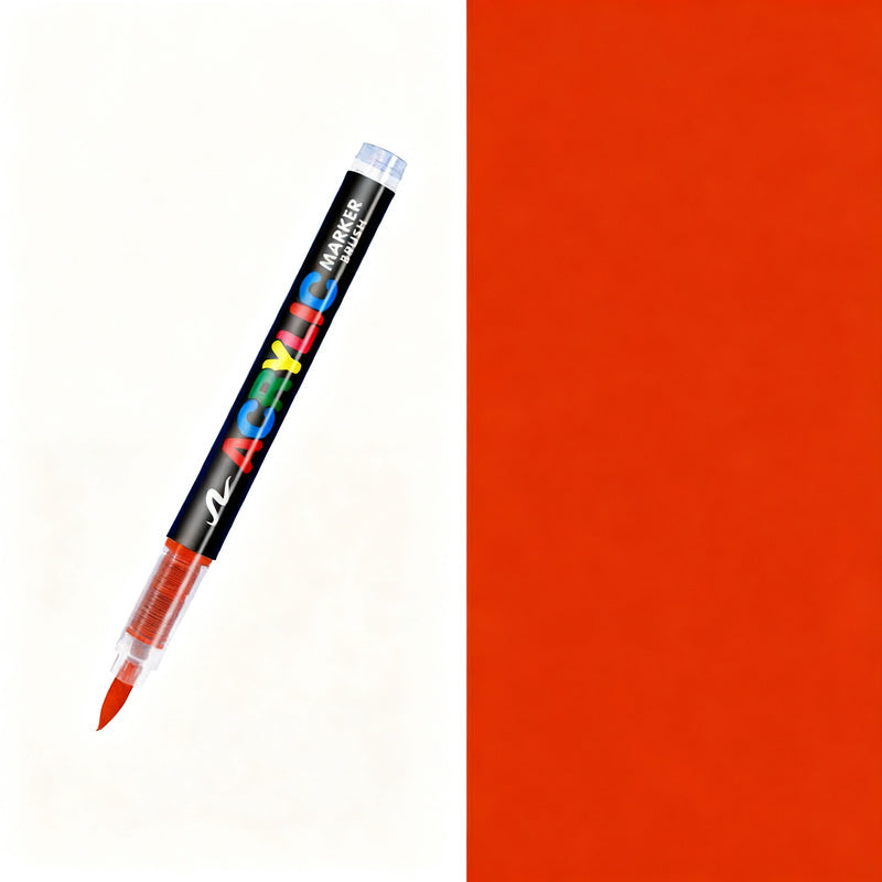 Acrylmarker-Set, 12–168 Farben, direkt befüllt