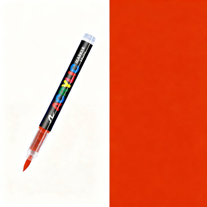 Acrylmarker-Set, 12–168 Farben, direkt befüllt
