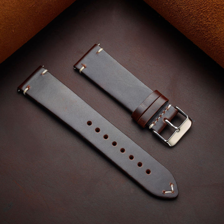 Vintage Uhrenarmband aus Rindsleder