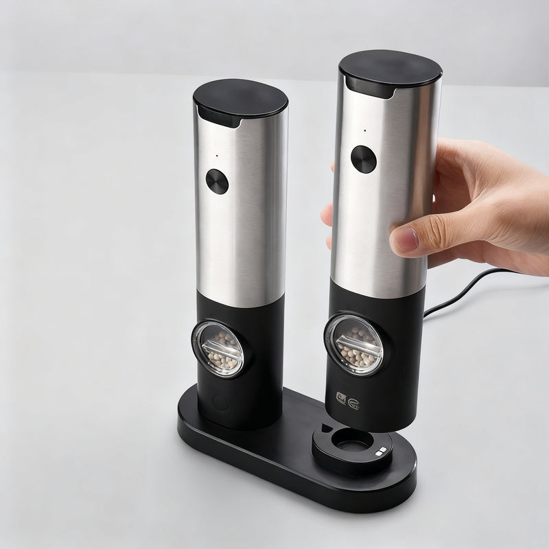 Elektrische Pfeffermühle, 70 ml, Edelstahl