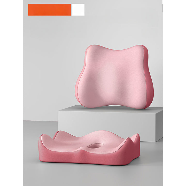 Sitzkissen und Lendenstütze aus Polyester