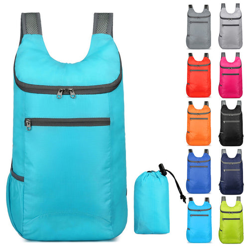 Oxford-Rucksack, faltbar, 20–35 L, schnelltrocknend