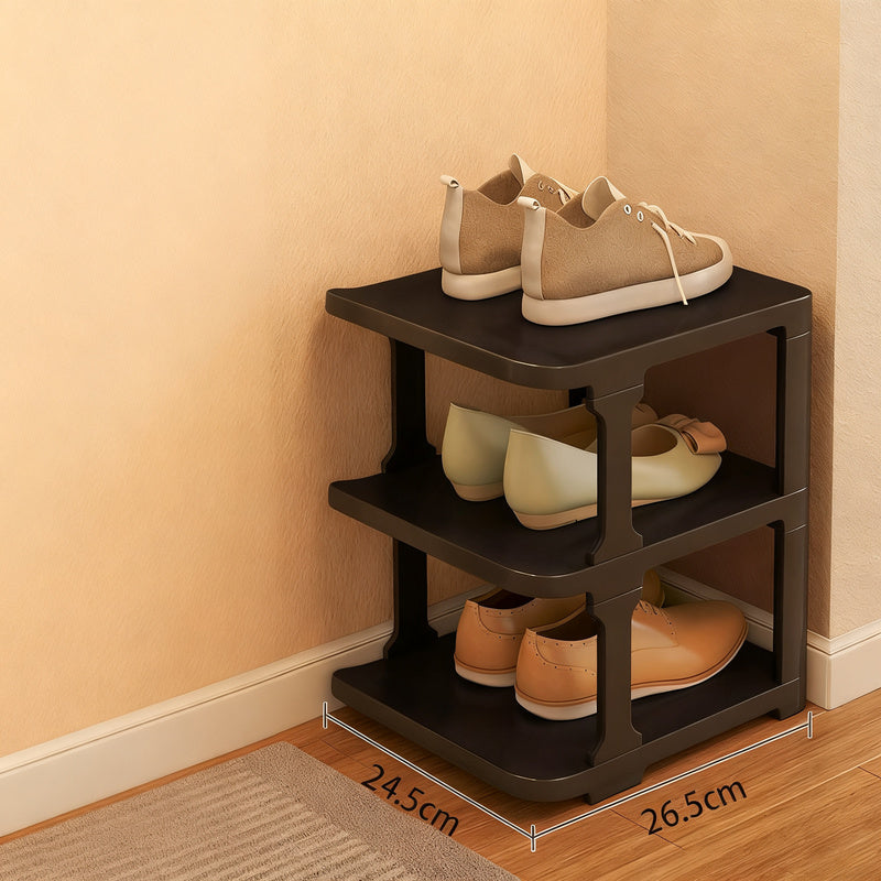 Schuhregal aus Kunststoff, 9-lagig