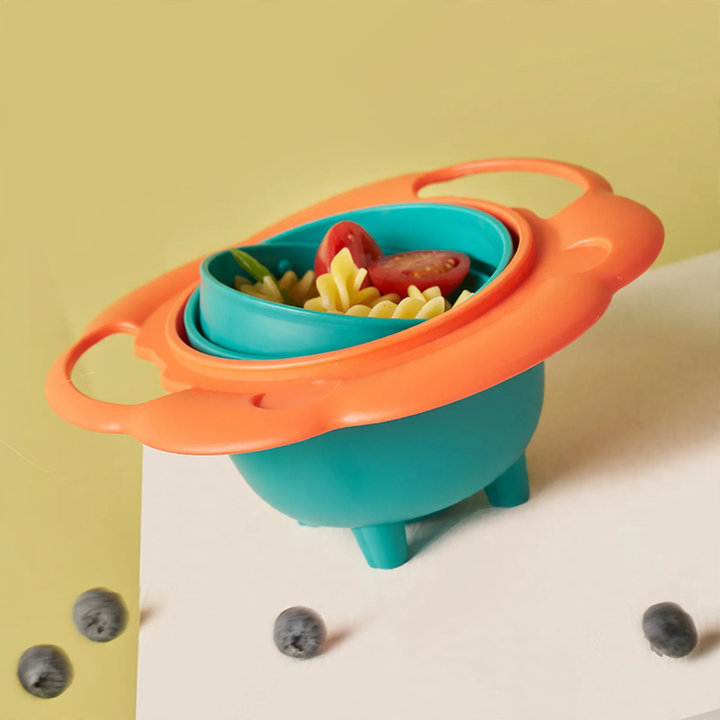 Drehbare Kinderschüssel, 19 cm, PP, rutschsicher