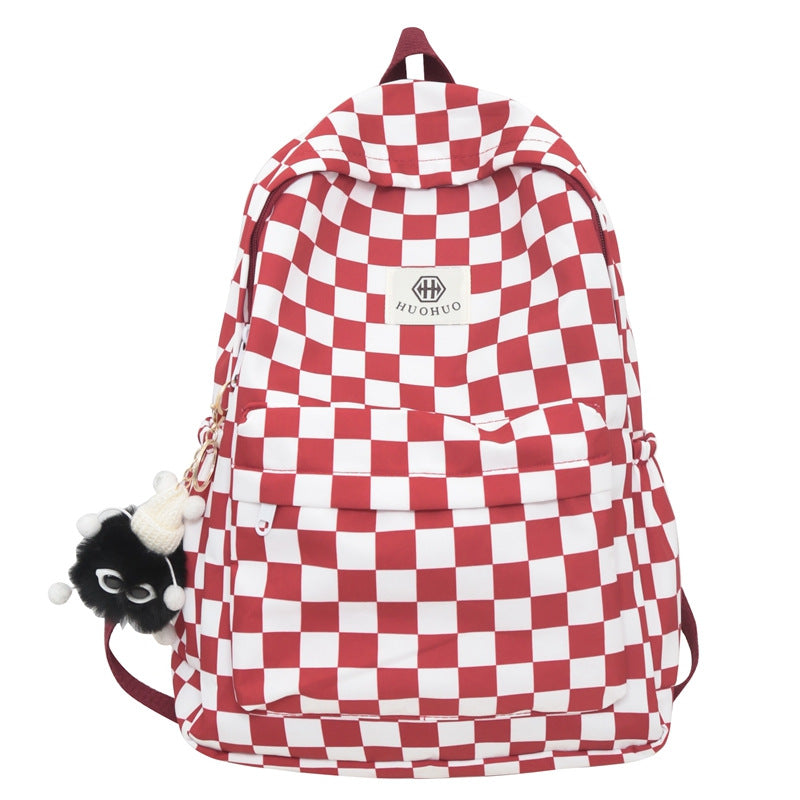 Rucksack mit Buchstabenmuster, 20–35 L