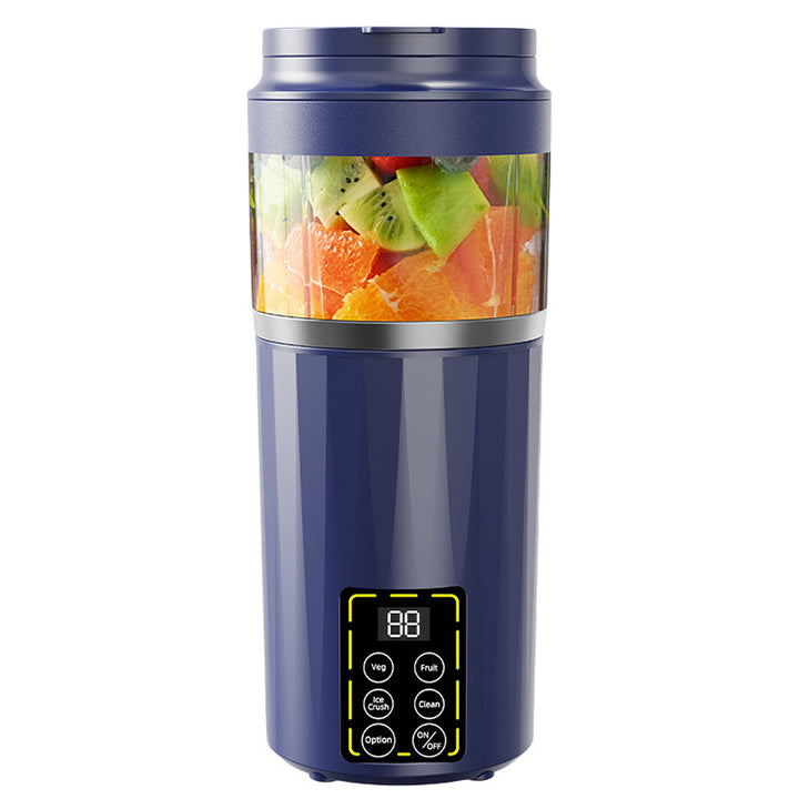 Tragbarer USB-Entsafter mit digitaler Anzeige, 401–600 ml