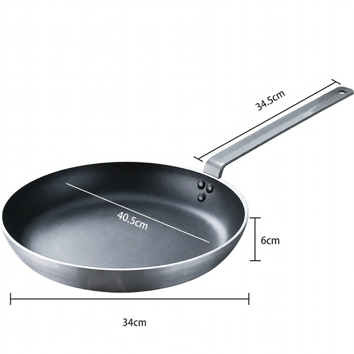 Bratpfanne, Titan-Aluminium, antihaftbeschichtet