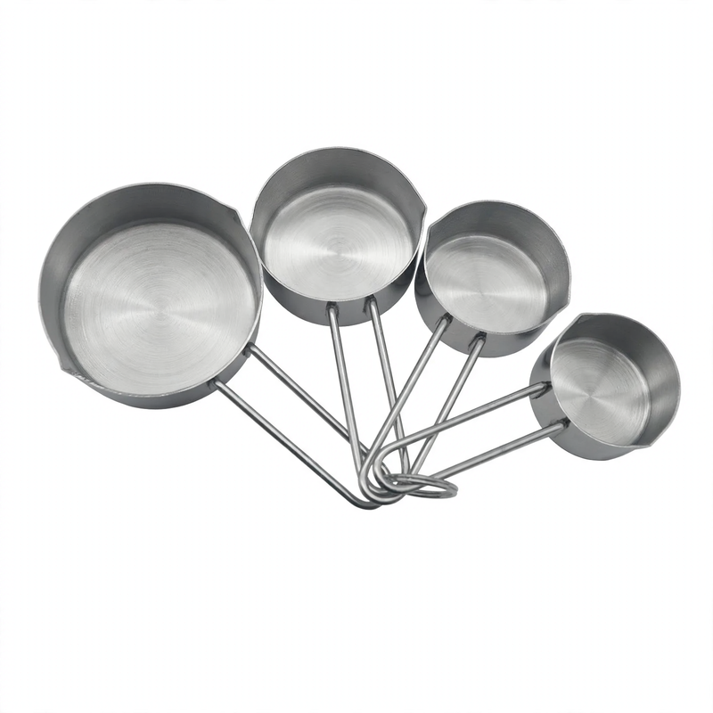 Edelstahl-Messlöffel-Set, 4-teilig