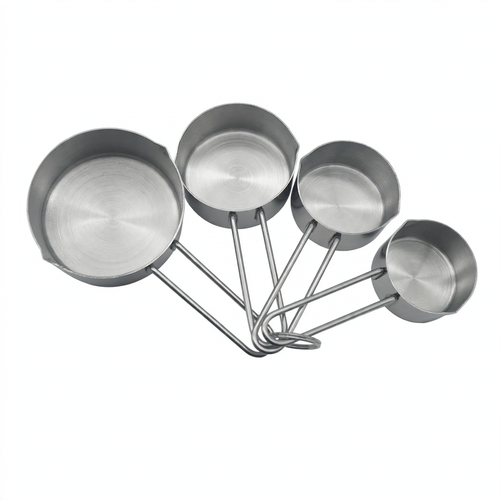 Edelstahl-Messlöffel-Set, 4-teilig