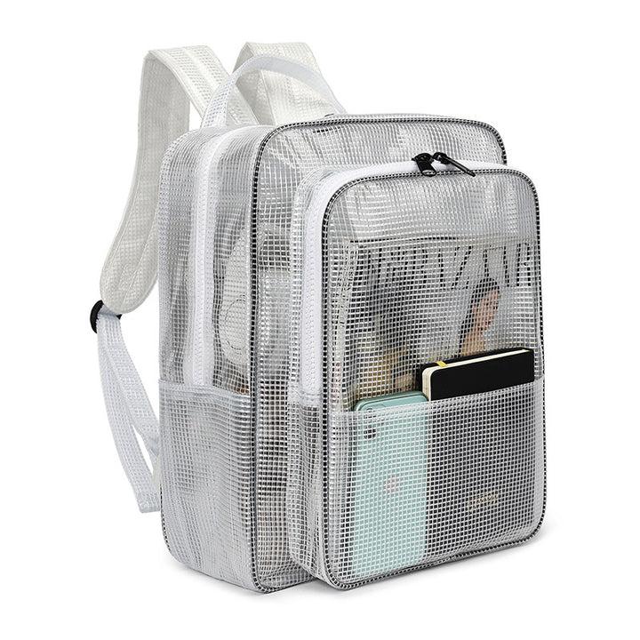 Antistatischer PVC-Rucksack, transparent