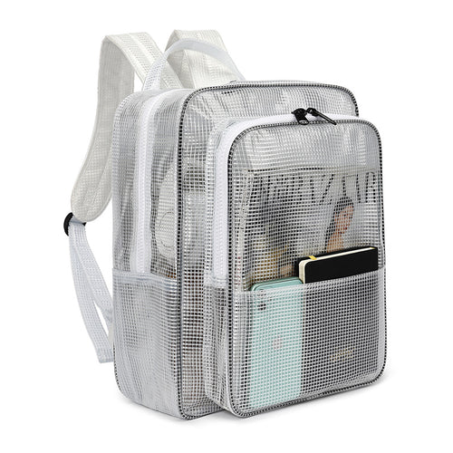 Antistatischer PVC-Rucksack, transparent
