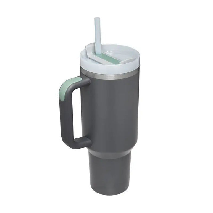Isolierbecher 40oz mit Strohhalm und Henkel