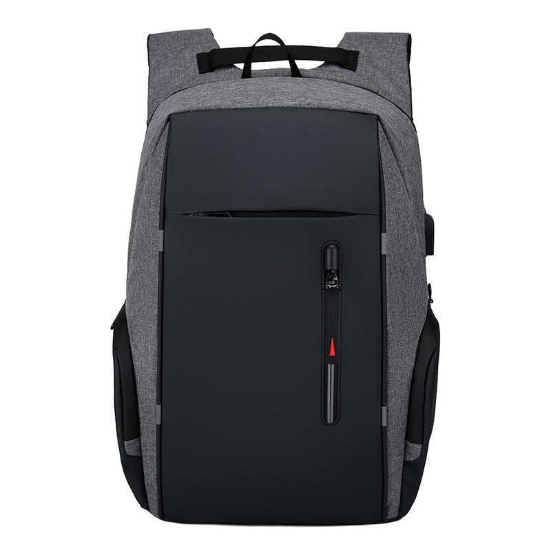 Geschäftsrucksack mit USB, 20–35 L, Oxfordstoff