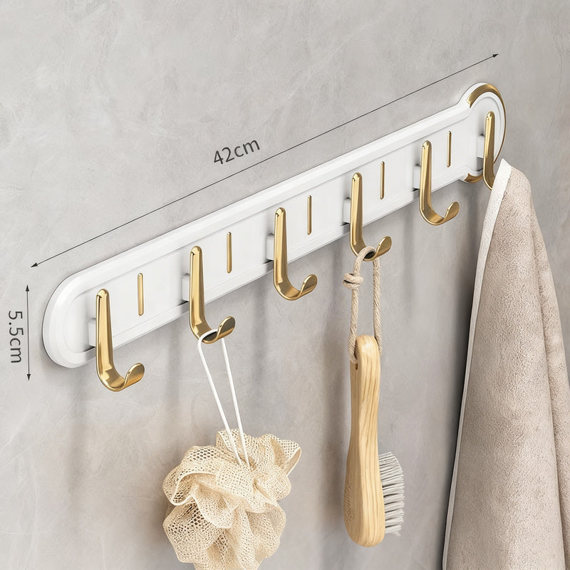 Wandhaken aus Aluminium, selbstklebend, spurlos