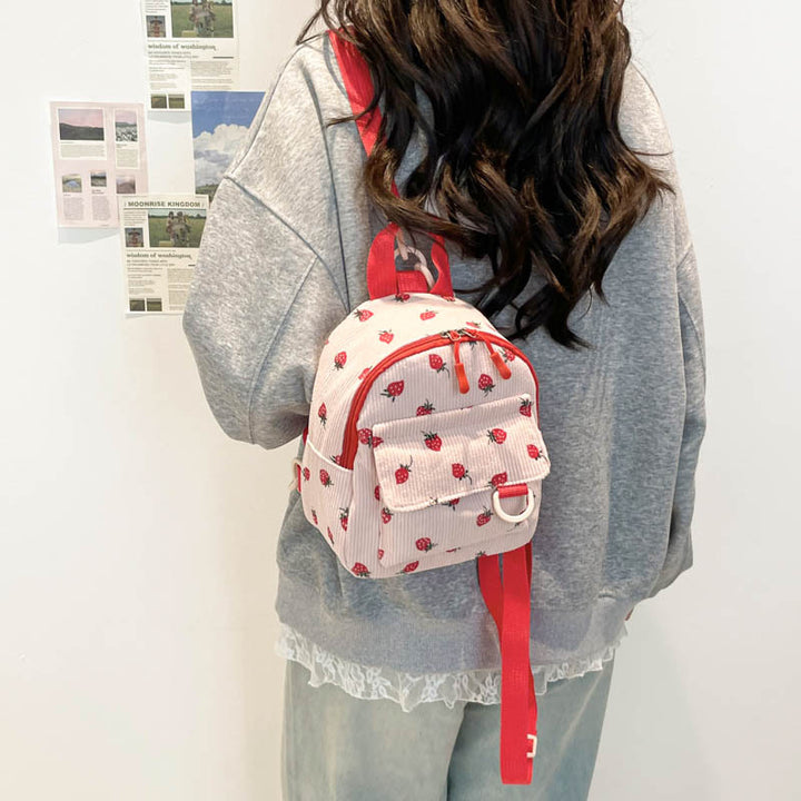 Cord-Rucksack, Baumwolle, strapazierfähig