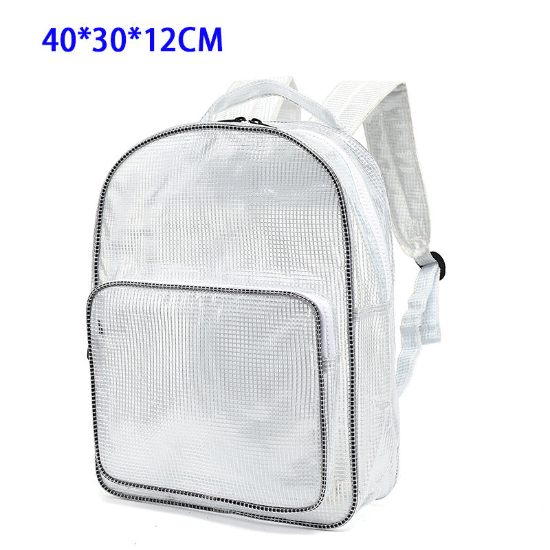 Antistatischer PVC-Rucksack, transparent