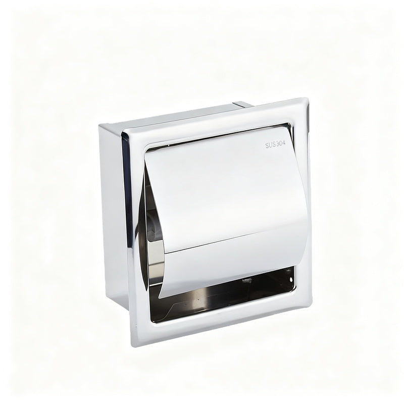 Edelstahl-Toilettenpapierhalter für Wand