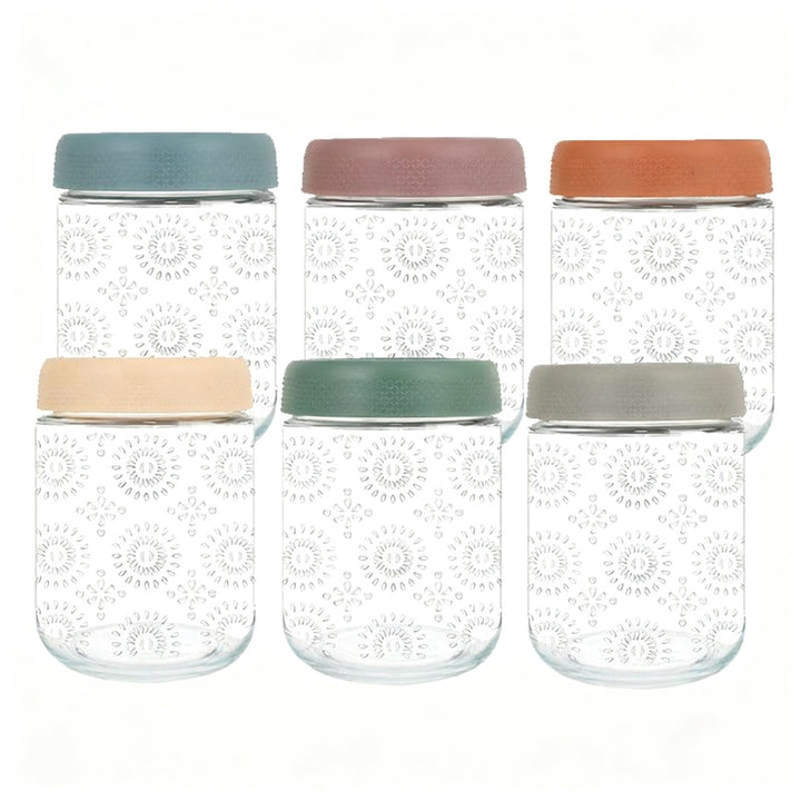Glasdose mit Deckel, 500 ml
