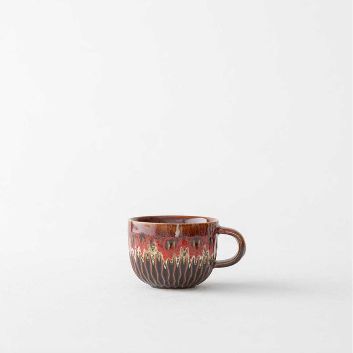 Keramik-Kaffeebecher mit Ofen-Glasur