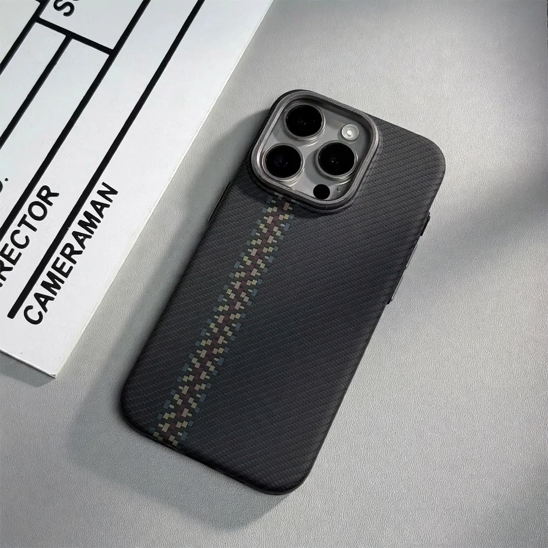 Schutzhülle für iPhone, stoßfest, mit Magnethalterung