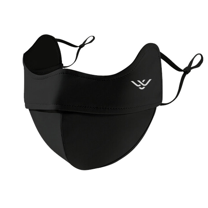 UV-Schutz-Gesichtsmaske mit Ohrschlaufen und Nackenschutz