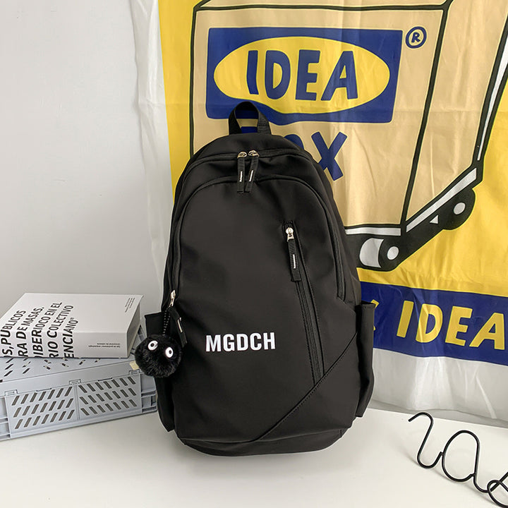 Rucksack, 20–35 L, Buchstabenmuster, bis 13 Zoll