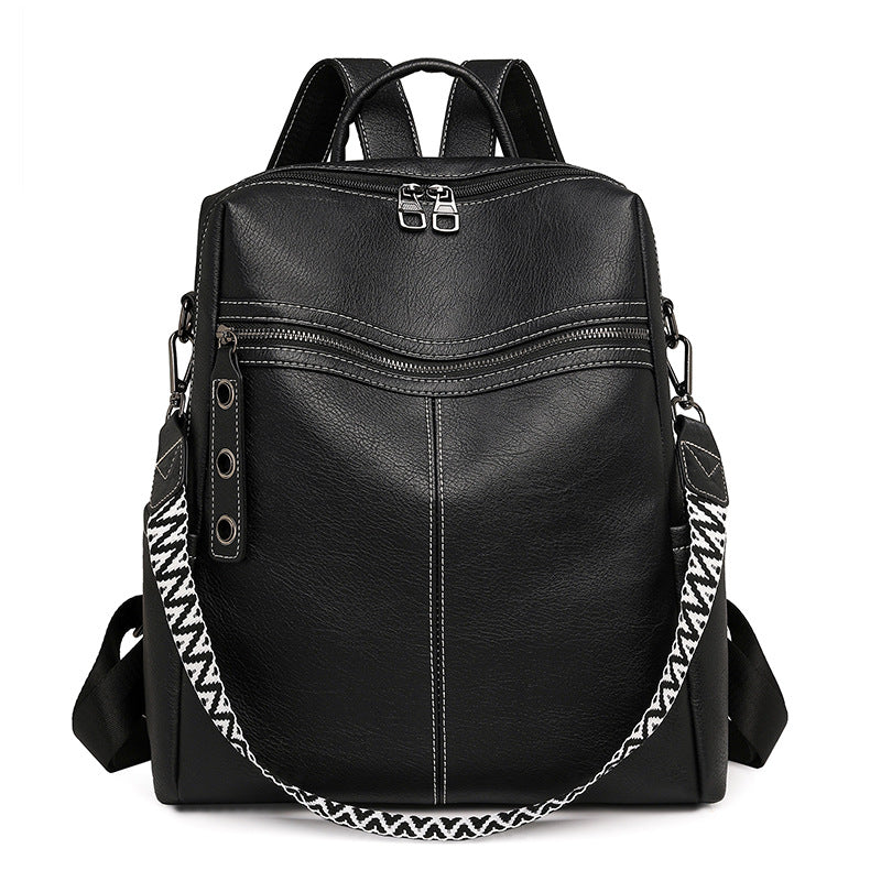 Rucksack aus PU-Material, mehrere Trageweisen