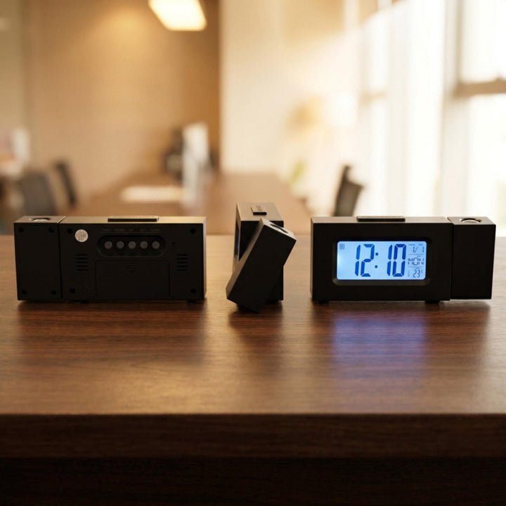 Mini-Projektionswecker mit LCD-Display