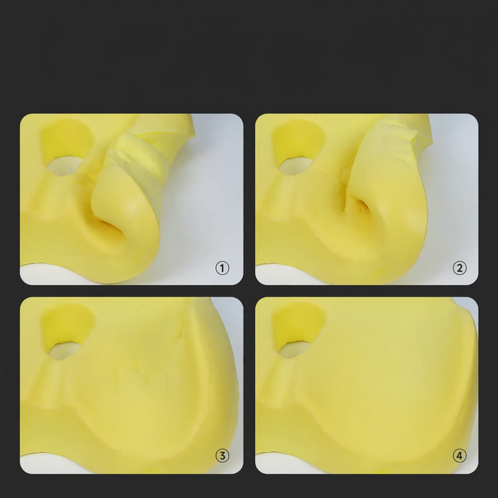 Bürostuhlkissen aus Memory-Foam