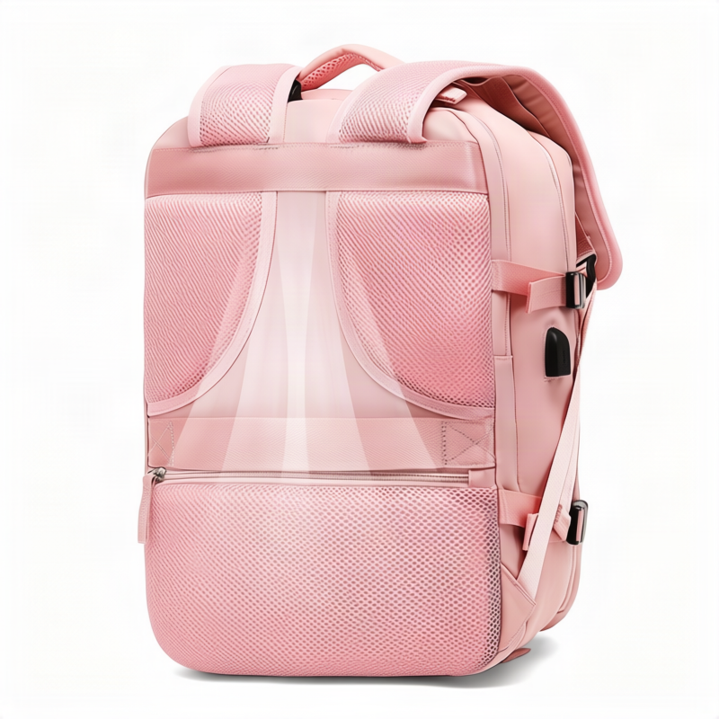 Rucksack Damen, 36–55 L, Nylon, wasserabweisend