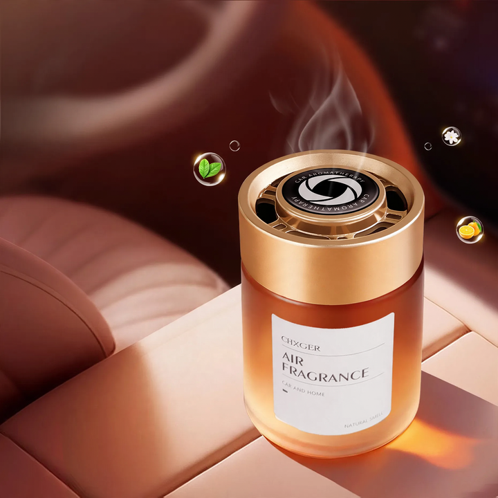 Autofreshener aus Glas mit Duftöl