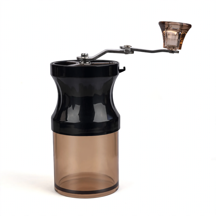 Handkurbel-Kaffeemühle mit Keramik- oder Stahlmahlwerk