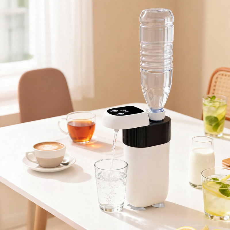 Tragbarer Schnellwasserkocher für unterwegs