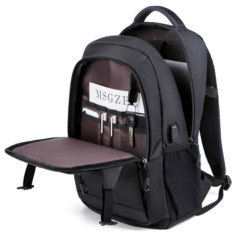 Herren-Rucksack, 20–35 L, Oxfordstoff, wasserabweisend