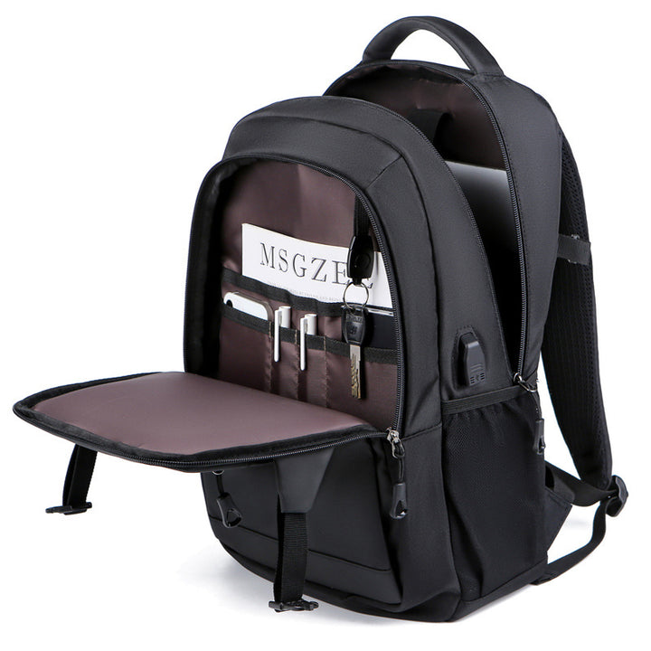 Herren-Rucksack, 20–35 L, Oxfordstoff, wasserabweisend