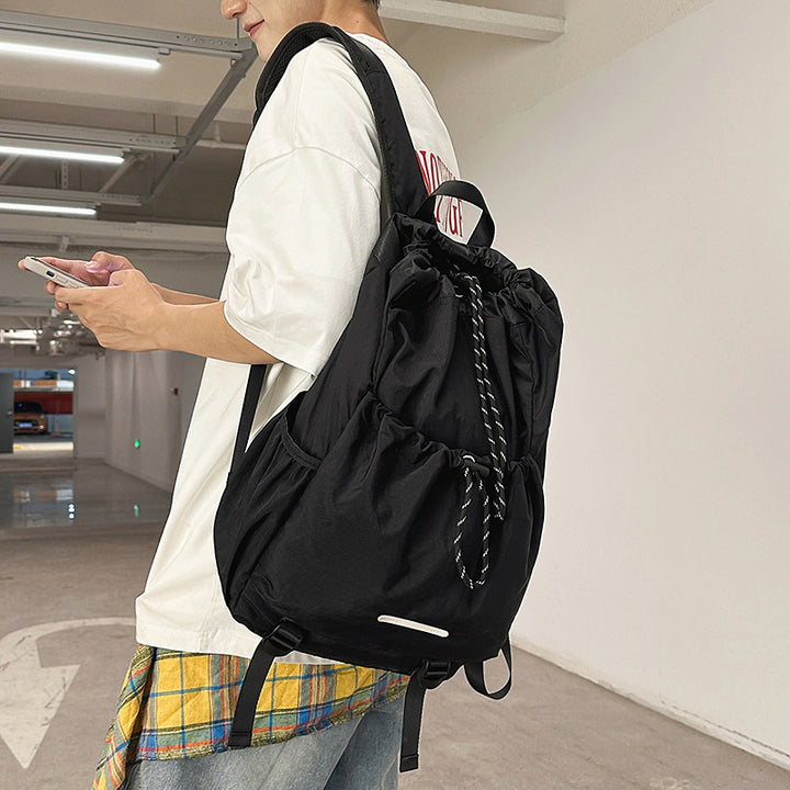 Rucksack mit Kordelzug, 20–35 L, für 14-Zoll-Laptops