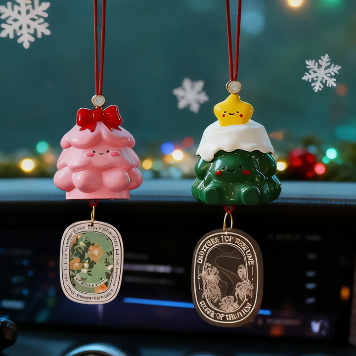 Weihnachtsbaum-Autoduft-Hänger mit Duftplättchen