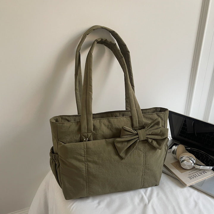 Schultertasche aus Baumwolle, Tote-Stil
