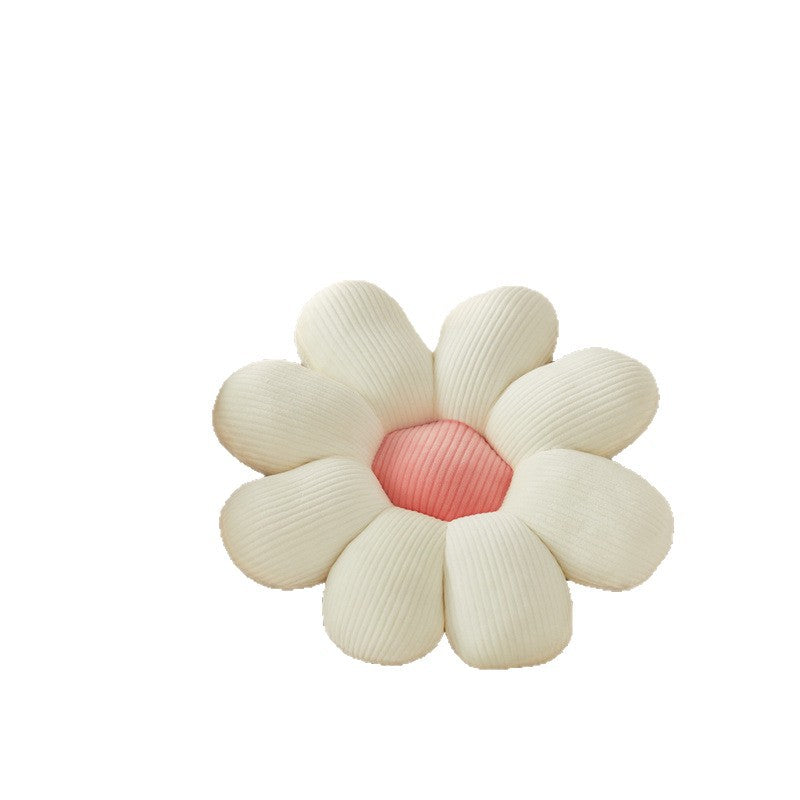 Sitzkissen mit Blumenmuster aus Polyester