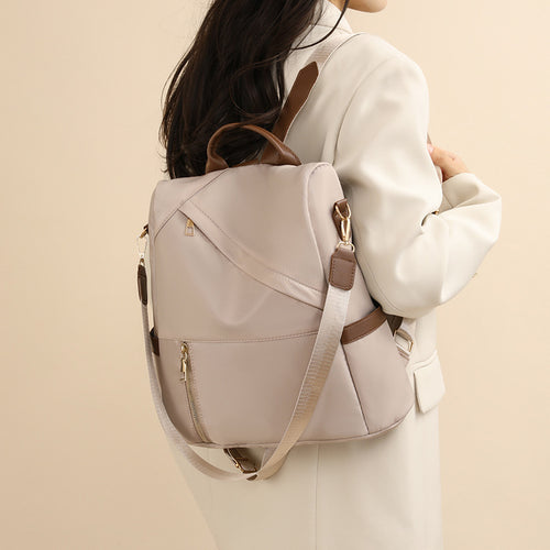 Rucksack, Nylon, wasserfest, einfarbig