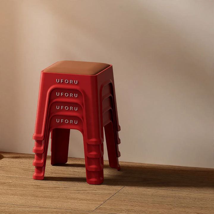 Kunststoffhocker stapelbar, verstärkt, Modell DA1408
