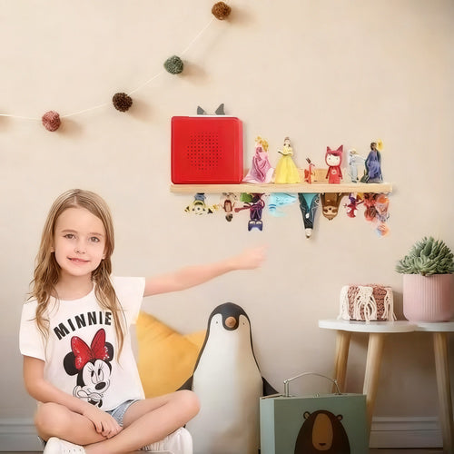 Bambusregal zur Wandmontage