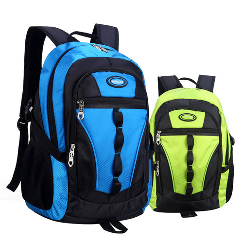 Schülerrucksack, Polyester, Streifenmuster