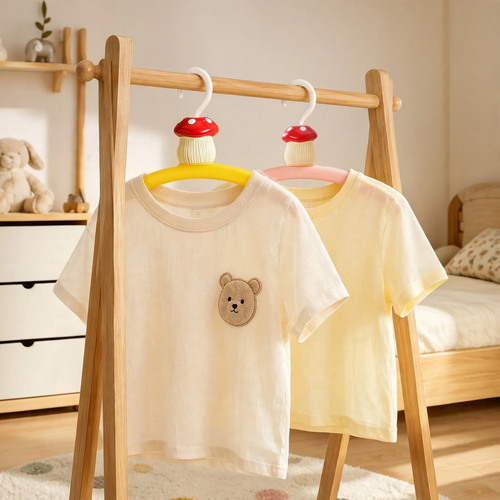 Pilz-Kleiderbügel für Kinder, ABS-Kunststoff