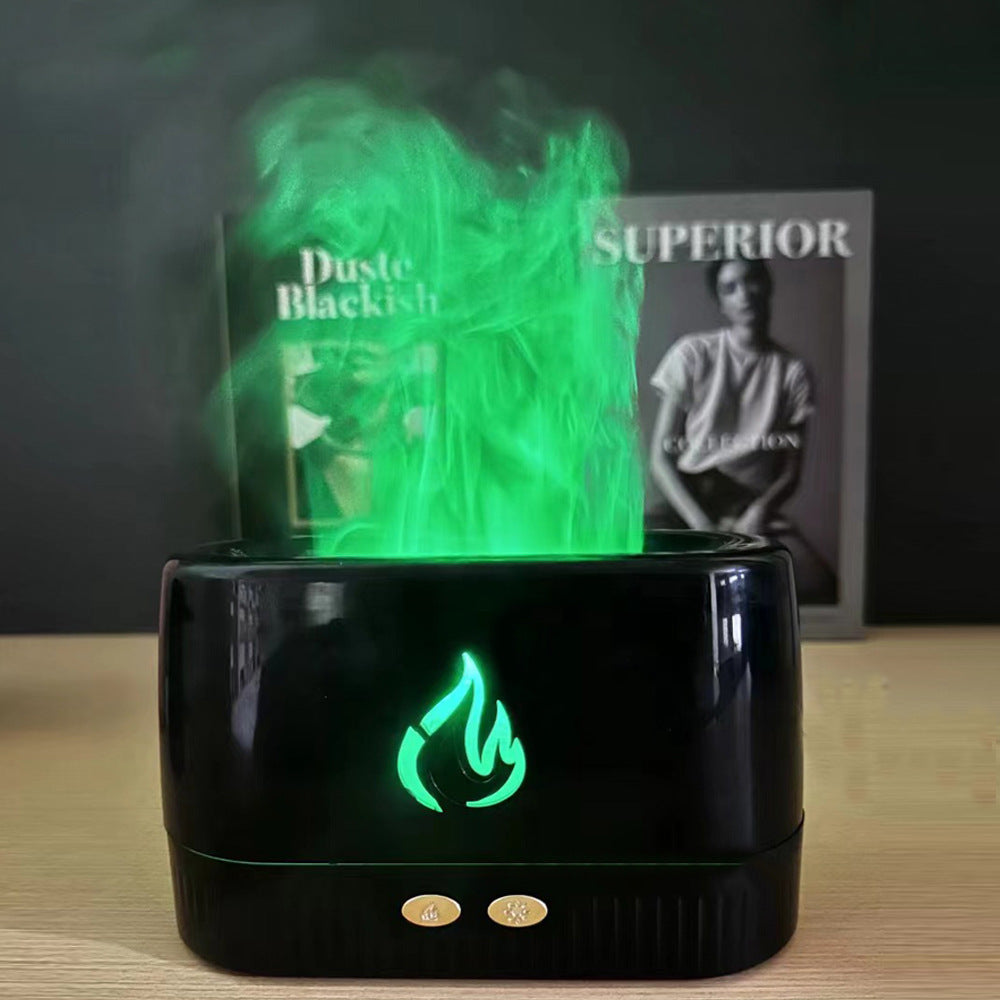 Aromadiffuser mit Flammeneffekt und Luftbefeuchter